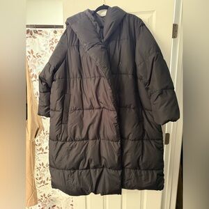 Old Navy Women's Black Puffer Coat, size 3X